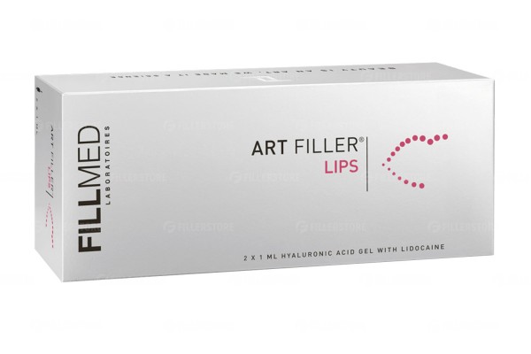Филлер Fillmed Art Filler Lips with Lidocaine 2x1мл (Филлмед Арт Филлер Липс Лидо)